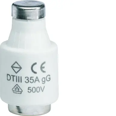 Hager DTIII35A KK D-zekering DII 35A 500V traag set van 5