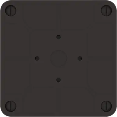 ABB Haf 3640 MB S kabeldoos 3640 met deksel zw