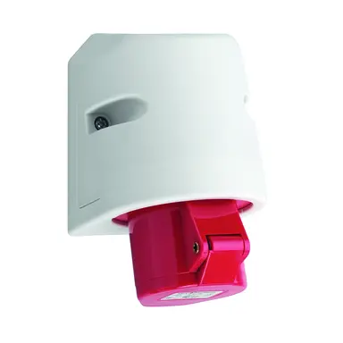 ABL D51S31 wandcontactdoos CEE 16A 5-polig 400V 6h rood IP44