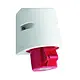 ABL D51S31 wandcontactdoos CEE 16A 5-polig 400V 6h rood IP44