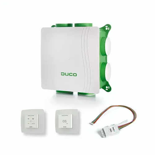 Duco 0000-4641 all-in-one box silent co2 + rh