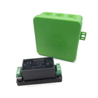 Duco 0000-4763 externe voeding 230VAC-24VDC 20W incl. opbouwdoos