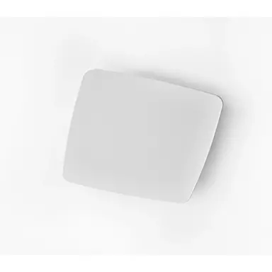 Duco 0000-4211 Ducovent design vierkant ventilatieventiel met afgeronde hoeken 125 mm wit (RAL9016)