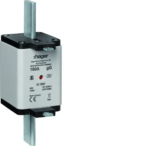 Hager NH3C KTF MK160A 500V mespatroon nh3c 160 a 500 v g