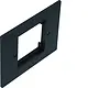 Hager GBZWR19005 adapterplaat 50x50 mm element GBZ zwart