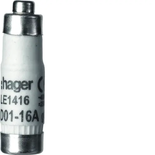 Hager LE1416 zekering d01 16a