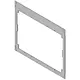 ABB XLP 00 Frontframe f / 2 XLP 00 SJ flens voor 2 x xlp00