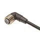 Omron XS2FM12PVC4A5M.1 m12 connector 4-pin haaks pvc