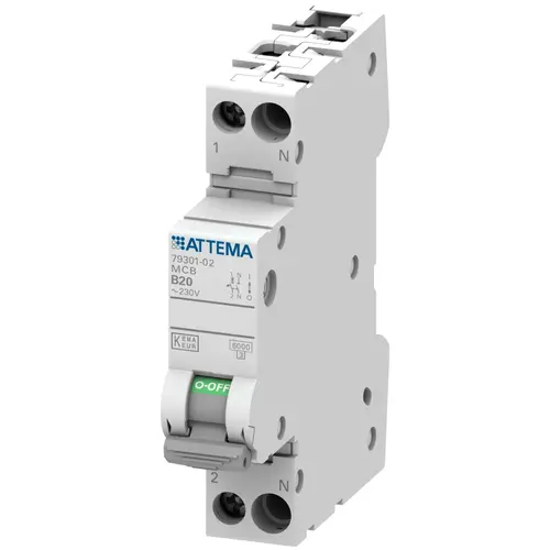 Attema AT90201 install autom 1p+n 20a b-kar