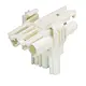 Wieland 92.030.3153.0 t-splitter 1in/2uit wit