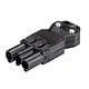 Wieland 92.932.3053.1 steker gst18i3 male zw sch blk