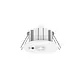 Opple 572005000300 LED noodverlichting spot opbouw/inbouw DALI 3W 55x55mm wit