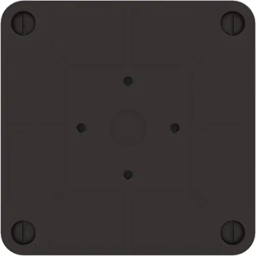 ABB Haf 3640 MB S kabeldoos 3640 met deksel zw