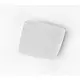 Duco 0000-4211 Ducovent design vierkant ventilatieventiel met afgeronde hoeken 125 mm wit (RAL9016)