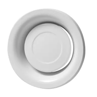 R-Vent NKJ100 toevoerventiel en afzuigventiel 100mm staal wit