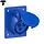 PCE 413-6V Wcd CEE 16A 3p Blauw 6h