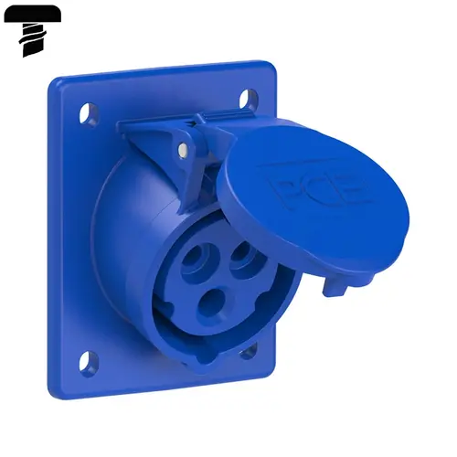 PCE 413-6V Wcd CEE 16A 3p Blauw 6h