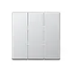 JUNG A 593 BF AL schakelwip 3-voudig A-range aluminium