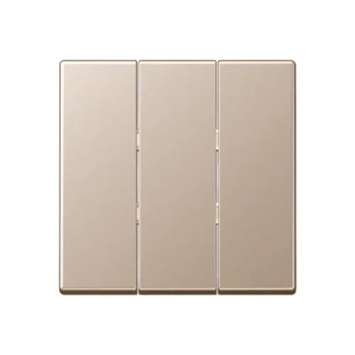JUNG A 593 BF CH schakelwip 3-voudig A-range champagne