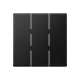 JUNG A 593 BF SWM schakelwip 3-voudig A-range grafietzwart mat