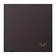 JUNG AL 2990 L D schakelwip met lichtsymbool LS990 dark gelakt aluminium
