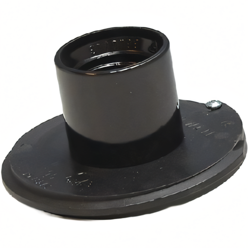 Corodex 2230953ZV lampfitting E27 bevestigingsvoet voor een kabelarmatuur zwart