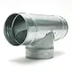Vent-Axia VT90 100100 T-Y-stuk rond luchtkanaal