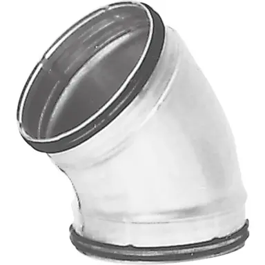 R-Vent SBDS010045 bocht 45 100