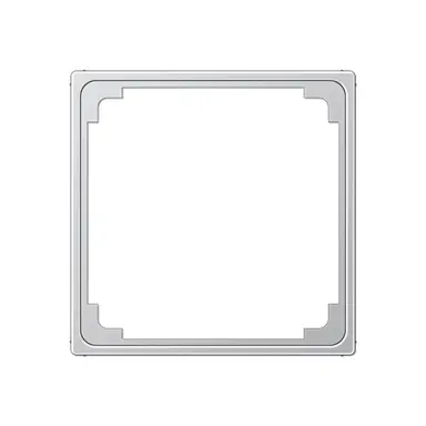 JUNG A 590 Z AL verloopplaat 50 x 50 mm A-range aluminium