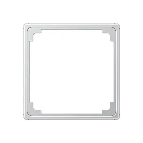 JUNG A 590 Z AL verloopplaat 50 x 50 mm A-range aluminium
