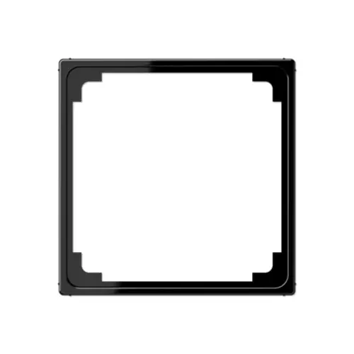JUNG A 590 Z SW verloopplaat 50 x 50 mm A-range zwart glans