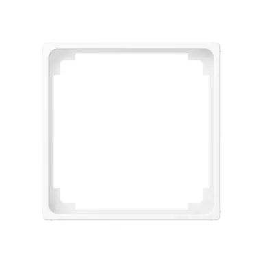JUNG A 590 Z WWM verloopplaat 50 x 50 mm A-range sneeuwwit mat