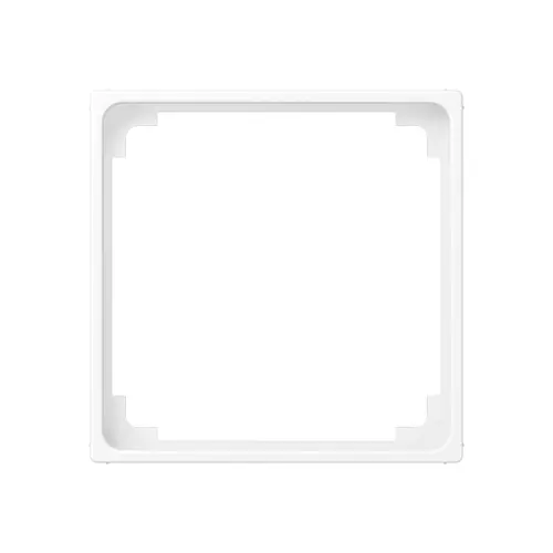 JUNG A 590 Z WWM verloopplaat 50 x 50 mm A-range sneeuwwit mat