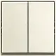 Busch-Jaeger 2601/5 J-522 serieschakelaar opbouw Balance AP creme