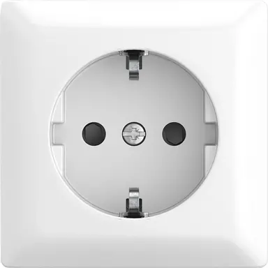 Busch-Jaeger 20 EAPBJ-524 wandcontactdoos randaarde Safety+ opbouw Balance AP wit