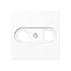 JUNG A 561 PLTV WW centraalplaat antenne-coax A-range alpine wit