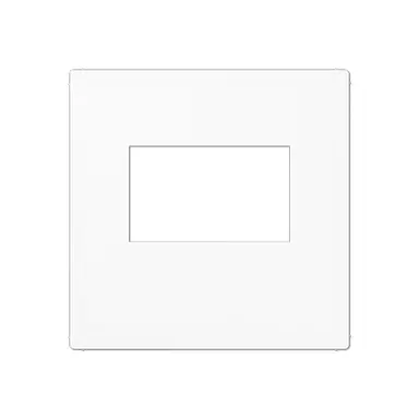 JUNG A 1569 USB WW centraalplaat USB-lader met klikbevestiging A-range alpine wit