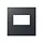 JUNG A 1569 USB ANM centraalplaat USB-lader met klikbevestiging A-range antraciet mat