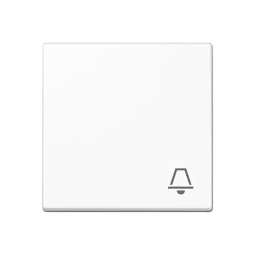 JUNG A 590 K WW schakelwip met belsymbool A-range alpine wit