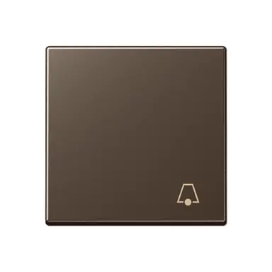 JUNG A 590 K MO schakelwip met belsymbool A-range mokka