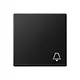 JUNG A 590 K SWM schakelwip met belsymbool A-range grafietzwart mat