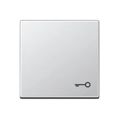 JUNG A 590 T AL schakelwip met sleutelsymbool A-range aluminium