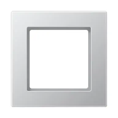 JUNG AC 581 AL afdekraam 1-voudig A Creation aluminium