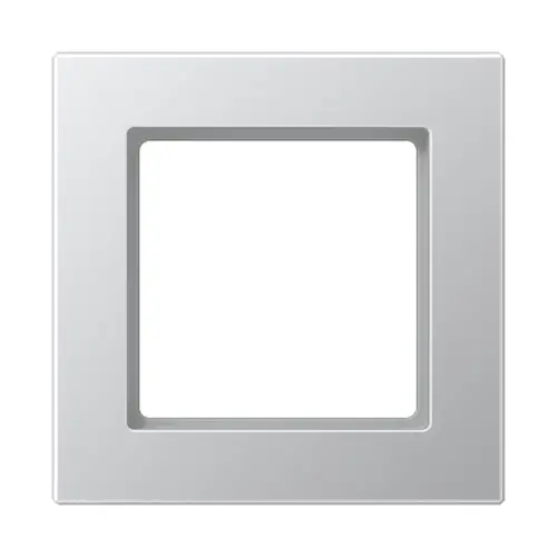 JUNG AC 581 AL afdekraam 1-voudig A Creation aluminium