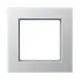 JUNG AC 581 AL afdekraam 1-voudig A Creation aluminium