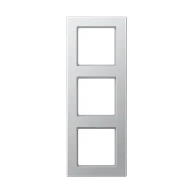 JUNG AC 583 AL afdekraam 3-voudig A Creation aluminium