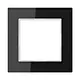 JUNG AC 581 GL SW afdekraam 1-voudig A Creation zwart glas