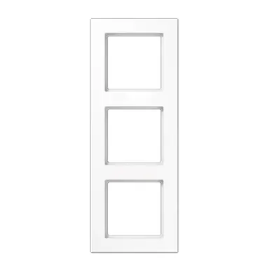 JUNG AC 583 WW afdekraam 3-voudig A Creation alpine wit