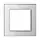 JUNG AC 581 GL WW afdekraam 1-voudig A Creation alpine wit glas