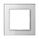 JUNG AC 581 GL WW afdekraam 1-voudig A Creation alpine wit glas